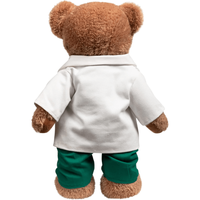 Ours en peluche créatif en forme d'uniforme médical, jouet anti-stress doux, cadeau pour médecins et infirmières, articles promotionnels en gros, anniversaire