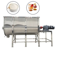 Mélangeur à ruban horizontal industriel automatique de 300 kg, mélangeur à pales en acier inoxydable pour poudres, machine de mélange pour aliments et plastiques