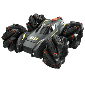 <span class=keywords><strong>RC</strong></span> <span class=keywords><strong>Stunt</strong></span> <span class=keywords><strong>Racer</strong></span> 360 °   Voiture télécommandée universelle tout-terrain aquatique étanche, jouet de cascades latérales, cadeau de fête - Product Image 5