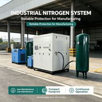 Générateur d'azote PSA compact propulsé par l'air propre pour le remplissage d'électrolyte de batteries lithium-ion