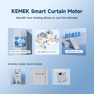 Moteur de store intelligent WiFi Tuya KEMEK - Kit de conversion manuel vers électrique <span class=keywords><strong>pour</strong></span> <span class=keywords><strong>volet</strong></span> <span class=keywords><strong>roulant</strong></span> télécommandé - Product Image 2