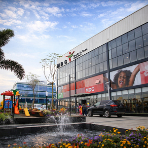 Modern Tasarım Prefabrik Çelik Çerçeveli Çok Katlı Bina, Alışveriş Merkezi, Apartman veya Çok Amaçlı Kullanım için Depo - Product Image 6