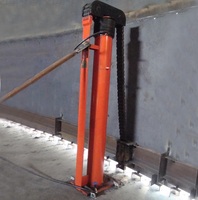 Vérins à vérin hydraulique à chaîne pour la construction de levage de conteneurs en stock