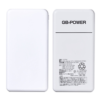 En stock, batterie externe Type-C 5V2.4A, sortie 10000 mAh, charge rapide, batterie externe Li-polymère pour la charge de téléphones portables, veste chauffante