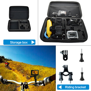 Giá đỡ camera hành động <span class=keywords><strong>Insta</strong></span> 360 X3 Go Pro gắn mũ bảo hiểm xe máy, gậy tự sướng nổi, phụ kiện gắn xe đạp dành cho GoPro Hero 12 11 10 9 - Product Image 3