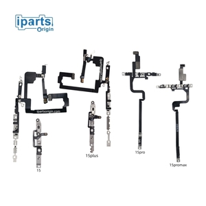 Nút nguồn khóa màn hình âm lượng lên xuống Nút Nút nguồn cáp Flex cho <span class=keywords><strong>iPhone</strong></span> 15 - Product Image 1