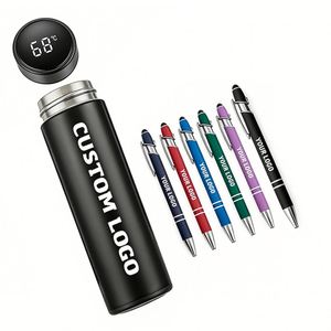 Bolígrafo XJ421 con Logotipo Personalizado y Punta Táctil, Regalo Empresarial para Actividades Corporativas, Bolígrafos Metálicos con Punta Táctil para Pantallas - Product Image 1