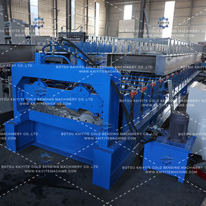 Machine automatique de fabrication de tôles de plancher galvanisées pour la fabrication de fenêtres/portes - Équipement multifonctionnel de formage de tôles de toiture - Product Image 4