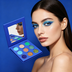 Venta al por mayor 600 colores paleta de <span class=keywords><strong>sombras</strong></span> de ojos de alta pigmentación cosméticos Etiqueta Privada brillo mate maquillaje sombra de ojos - Product Image 2