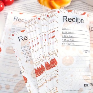 Carnet de recettes DIY à spirale OEM avec tableau de conversion culinaire, journal de recettes de légumes pour organiser la <span class=keywords><strong>cuisine</strong></span> et la pâtisserie saines - Product Image 6