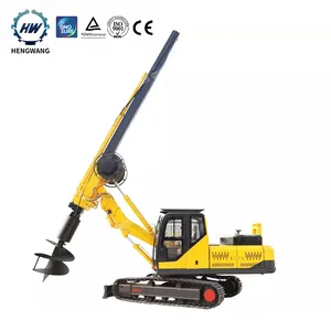 Mesin Pemancang Tiang Pancang Putar Tipe Kecil Hidrolik Penuh yang Dipasang pada Excavator 30m - Product Image 1