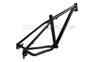 Vente en gros Cadre d'essieu traversant VTT en titane avec frein à disque et crochet de queue dissimulé pour vélos de montagne avec BSA <span class=keywords><strong>BB</strong></span> - Product Image 2