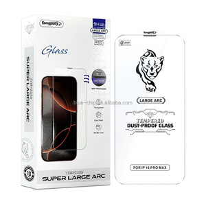 Yanchentian Cristal Templado Antiestático ESD de 0.33mm con Arco <span class=keywords><strong>3D</strong></span> Súper Grande para <span class=keywords><strong>iPhone</strong></span> 17, Malla Antipolvo de Aleación de Aluminio de Alta Calidad - Product Image 6