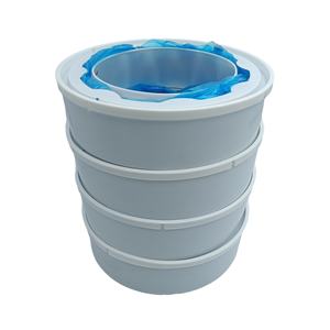 Recharges pour poubelle à couches, capacité de 280 à 320 couches, sans parfum, scellage robuste 6 mois pour contrôle des odeurs, anti-fuite, usage domestique - Product Image 3