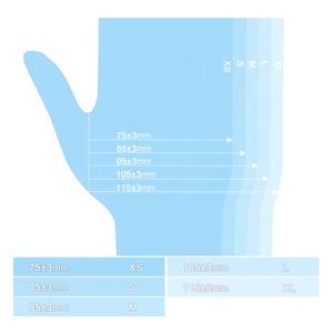 <span class=keywords><strong>Gants</strong></span> médicaux jetables en nitrile bleu sans poudre <span class=keywords><strong>Gants</strong></span> <span class=keywords><strong>d</strong></span>'<span class=keywords><strong>examen</strong></span> sans latex 5 mil 6 mil - Product Image 3