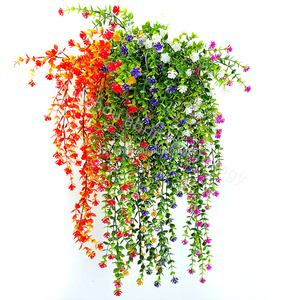 <span class=keywords><strong>Planta</strong></span> Artificial Colgante de 39.4'' con Vegetación, Arbusto Artificial Colgante de Eucalipto, Arbustos Artificiales para Uso en Interiores y Exteriores - Product Image 5