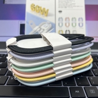 Câble de Charge USB-C Tressé Original PD 60W USB C vers Type-C à Chargement Rapide avec Boîte OEM pour iPhone 15 16 Pro Max