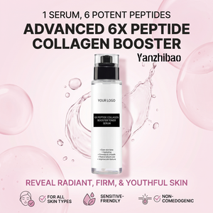 Tónico Sérum Facial Personalizado con 6X Péptidos de Colágeno, Niacinamida y Ácido Hialurónico para Todo Tipo de Piel - Product Image 3
