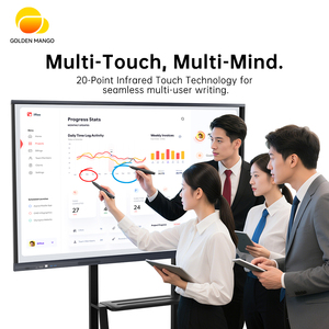 Lavagna Interattiva Digitale Smart con Schermo Touch da 55/65/75/86/98/110 Pollici, Pannello 4K per Insegnamento e Riunioni - Product Image 3