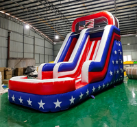 Castillo Inflable con Tobogán, Equipo de Juegos Grande para Exteriores, Suministro Directo de Fábrica, Alquiler para Fiestas