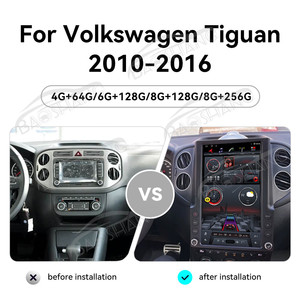 BaoShang 13.6&quot; Android 13 Car Radio for Volkswagen Tiguan 2010-2016 GPS Navigation Multimedia Video <strong>Player</strong> Stereo Carplay Auto - Product Image 2