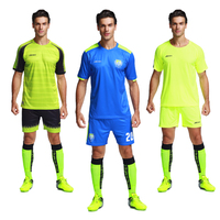 Bas prix de haute qualité jaune adulte conception personnalisée maillot de football de sublimation maillot de football