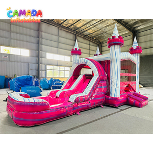 Châteaux gonflables pour enfants de qualité commerciale, <span class=keywords><strong>jeux</strong></span> combinés gonflables, toboggan géant, châteaux gonflables comprenant un <span class=keywords><strong>accessoire</strong></span> souffleur - Product Image 3