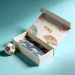 定制品牌标志，用于高级礼品盒。 运输多种风格的礼品包装。 工厂定制。 - Product Image 3