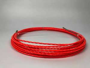 <span class=keywords><strong>Fil</strong></span> électrique <span class=keywords><strong>optique</strong></span> flexible de <span class=keywords><strong>fibre</strong></span> tirant l'extracteur rouge de câble de polyester d'outils d'installation - Product Image 6