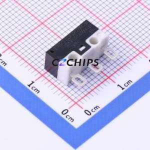 DM3-000N-1 Limit Switch Through hole Component (THT) Switch Single Pole Double Throw 12.8mm 5.7mm 6.6mm - Product Image 1