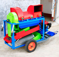 Décortiqueuse de maïs mobile multifonctionnelle de type marteau, garantie 4 ans, pour graines de moutarde et graines de Coix du Guangxi