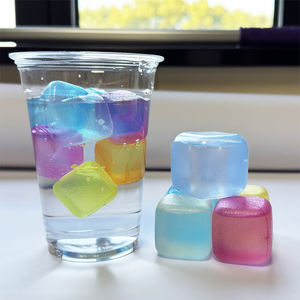 Cubitos de Hielo Reutilizables de Plástico, Libres de BPA, en Diversos Colores y Formas, para Bebidas como Whisky, Vino, <span class=keywords><strong>Vodka</strong></span> o Cerveza - Product Image 5