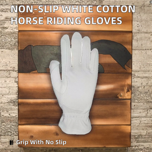Gants en coton blancs longueur poignet, respirants, design uni, usage quotidien, printemps automne - Product Image 3