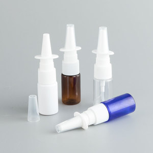 ขวดสเปรย์พ่น<span class=keywords><strong>จมูก</strong></span>พลาสติก PET 10มล. สำหรับบรรจุภัณฑ์ทางการแพทย์สีขาวอำพันแดงเขียว - Product Image 2