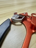 Ascenseur droit, pince à corde en alliage d'aluminium pour corde dynamique/statique de 8 à 13 mm, équipement d'escalade avec verrou de sécurité
