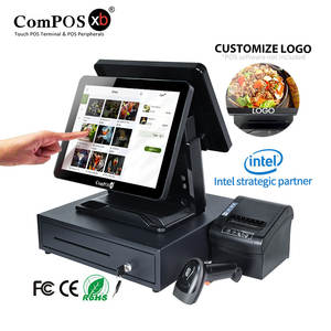 Imprimante de facturation pour restaurant et commerce de détail, écran tactile Windows Android, machine de caisse, système de point de <span class=keywords><strong>vente</strong></span> intelligent, écran tactile, caisse enregistreuse - Product Image 3
