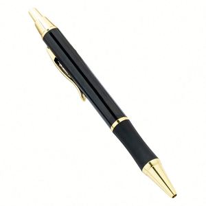 High Quality Custom Logo Black Metal Ballpoint Signature <b>Pen</b> With New Design Promotion Gift <b>Pens</b> for School and Office Use - Product Image 4