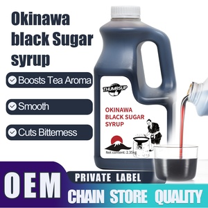 2025 cao cấp OEM Okinawa đen Syrup hộp/Túi/số lượng lớn nhiều hương vị cho trà sữa bột tráng miệng Maple nước trái cây lỏng xi-rô - Product Image 4