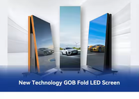 Écran numérique LED intelligent pliable, panneau d'affichage LED, module LED P2.5, exposition intérieure, événement publicitaire, mur vidéo LED, écran d'affiche