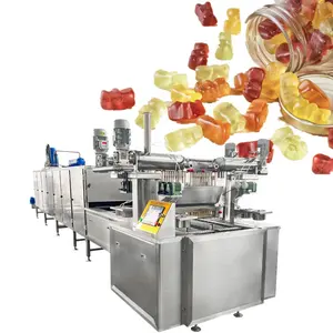 Linea di produzione della caramella delle macchine di deposito della caramella gommosa della caramella della gelatina servoazionata