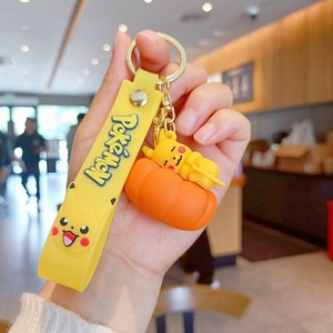 Nuevo Llavero de Pokémon Pikachu Calabaza, Colgante de Muñeco de Dibujos Animados, Regalo para Máquina de Garras, Venta al por Mayor - Product Image 5