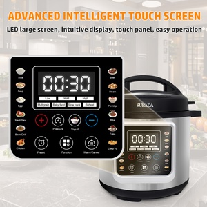Pentola a Pressione Multifunzione 6L per Riso, Zuppe, Cottura Lenta, Timer, Mantenimento Calore, Carne, Agnello, Fagioli, Dolci, Pollo Arrosto, Riscaldamento Rapido - Product Image 3