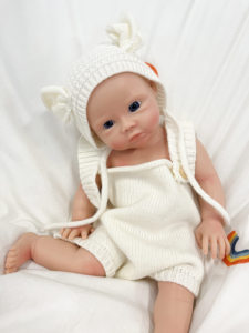 Muñecas de cuerpo completo de silicona realistas para recién nacidos, 40cm, 16 pulgadas, muñeca <span class=keywords><strong>Reborn</strong></span> hecha de silicona como un bebé Real - Product Image 3