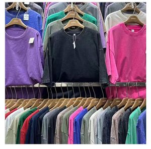 T-shirt vierge uni en gros, personnalisable avec logo imprimé numériquement, 100 % coton, 240 grammes, tricoté, grande taille pour homme - Product Image 4