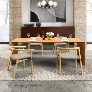 Nairobi yemek odası mobilyası ve ahşap yemek sandalyeleri ve masa