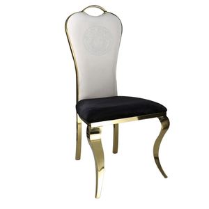 Oro di Bambù di Legno Moderna Guangzhou Sedie di Banchetto Impilabile in Metallo in <span class=keywords><strong>Selangor</strong></span> India 5 Stelle Hotel - Product Image 2
