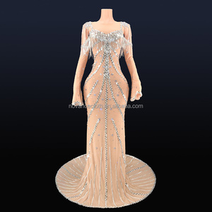 <span class=keywords><strong>Robe</strong></span> <span class=keywords><strong>de</strong></span> mariée Y2276-B 2022 diamants brillants franges épaules dénudées <span class=keywords><strong>robe</strong></span> <span class=keywords><strong>de</strong></span> <span class=keywords><strong>cérémonie</strong></span> féerique gracieuse <span class=keywords><strong>robe</strong></span> Maxi dames <span class=keywords><strong>pour</strong></span> <span class=keywords><strong>mariage</strong></span> - Product Image 5