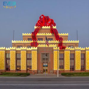 Château illuminé en 3D pour l'extérieur, décoration d'arche de Noël pour drive thru winter zoo light show - Product Image 3