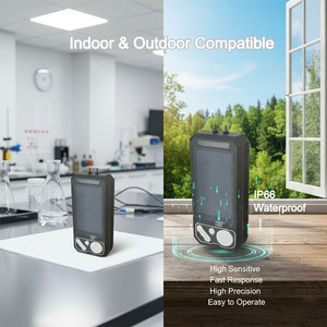Globesoaring Yüksek Hassasiyetli Hava Kalitesi Monitörü Taşınabilir Çoklu Gaz Dedektörü Ses Işığı Titreşim Alarmı 1 Yıl Garanti - Product Image 3