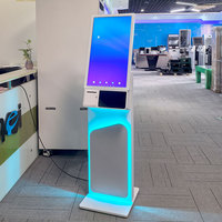 Terminal de Vente Automatique de Billets Professionnel avec Imprimante Thermique Écran Tactile Large de 27 Pouces pour Cinéma et Théâtre